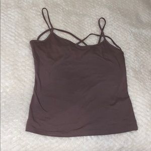 Super cute spaghetti strapped shirt.